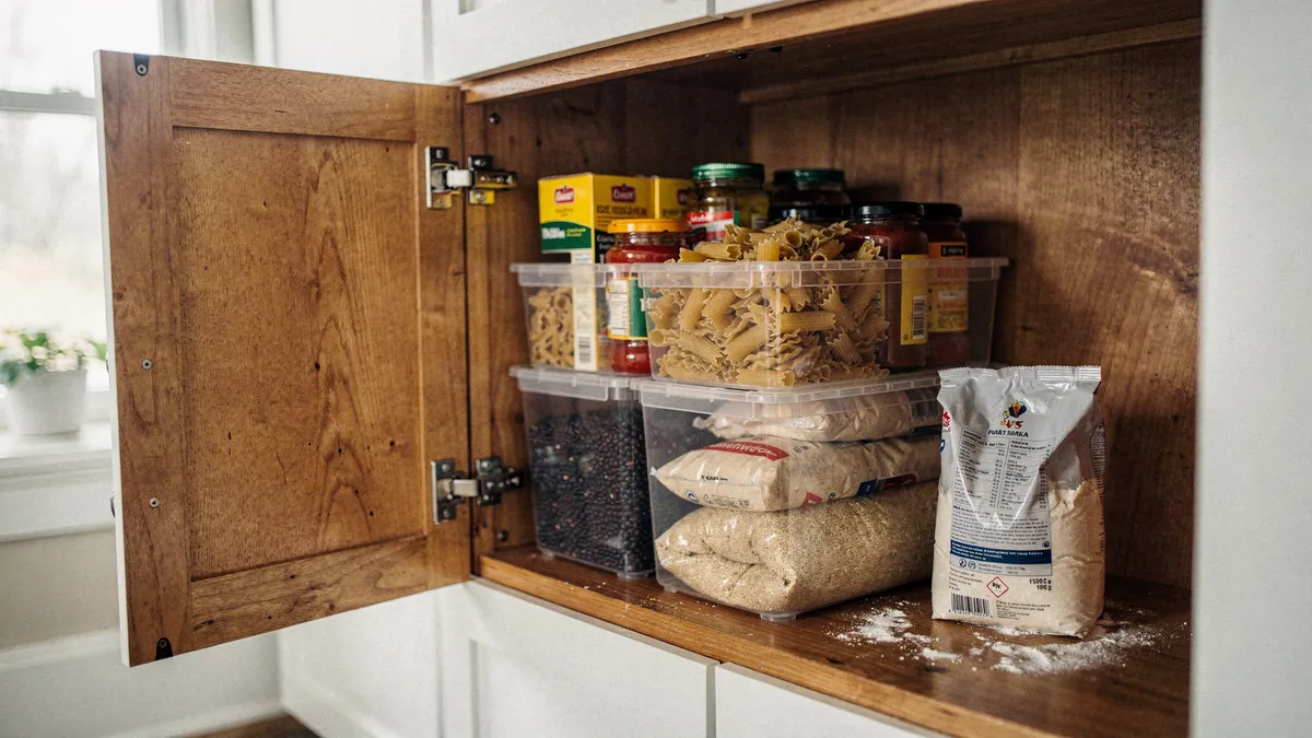 A Guide To Stackable Pantry Bins for Cabinet Organization