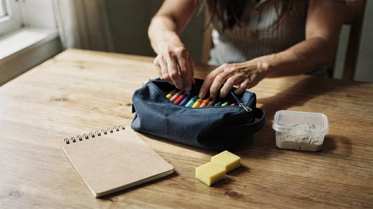 A Guide To Portable Art Kits for Children's Travel Days